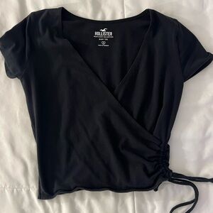 Hollister Classic Black Baby Tee